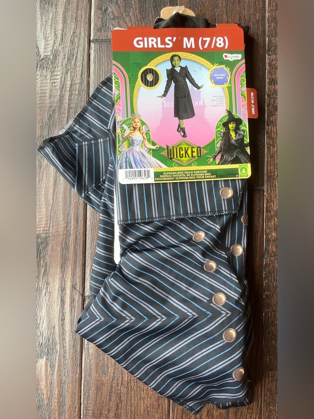 Wicked Elphaba Shiz Dress Costume